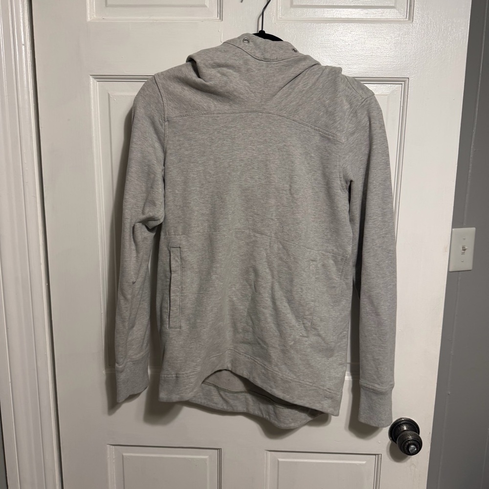 Lululemon Athletica split Light Gray Hoodie